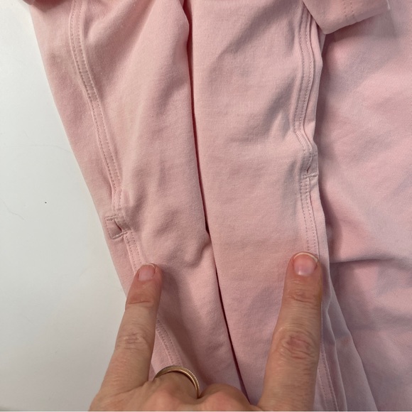 Lululemon V Neck T-Shirt Pink Mist Oversized XXXL - Picture 8 of 9